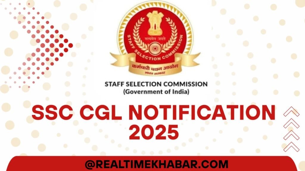 SSC CGL Notification 2025 Hindi